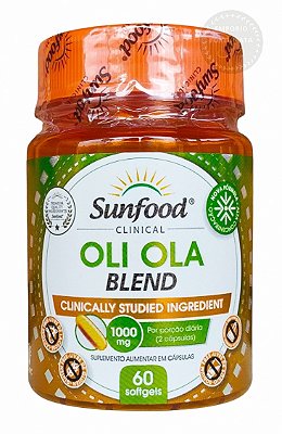 Oli Ola Blend 1000mg 60 Cápsulas Sunfood Clinical