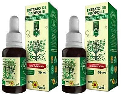 Própolis Verde 70 Apis Flora Kit 2 unidades Mais Concentrado