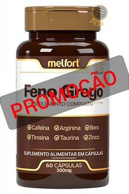Feno Grego + Associações 60 Cápsulas Melfort