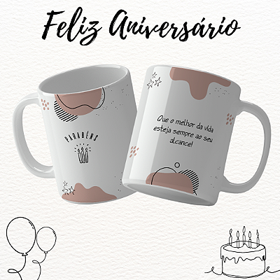 CANECA ANIVERSÁRIO