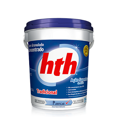 Cloro hth Tradicional 65% - 10 Kg