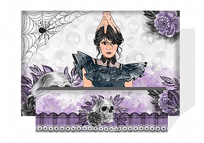 Kit Painel Wandinha + Fechamento De Mesa