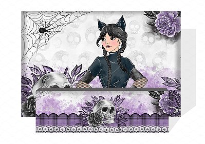 Kit Painel Wandinha + Fechamento De Mesa