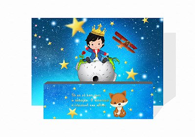 Kit Painel Sublimado O Pequeno Príncipe + Fechamento De Mesa