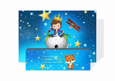 Kit Painel Sublimado O Pequeno Príncipe + Fechamento De Mesa