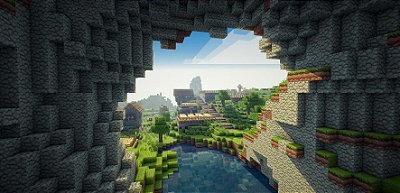 Painel Sublimado Minecraft 6x3m