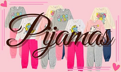 Pijamas adulto e infantil