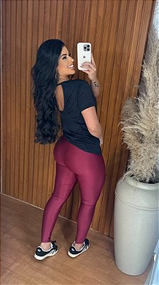 Blusa de Manga Gabriela Cor Preto