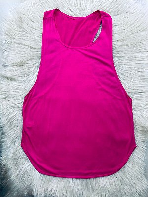 Blusa Regatão Cavada Cor Fuschia(Roseland)