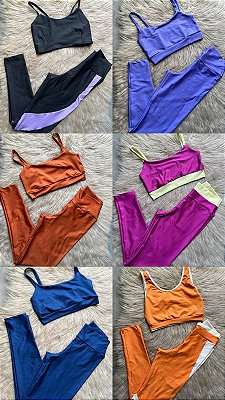 Conjunto Promocional Legging + Top ( Escolhido Pela Loja)