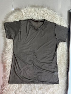 Blusa Mulet Tule Cor Marrom