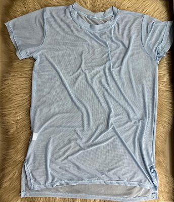 Blusa Mulet Tule Cor Azul BB