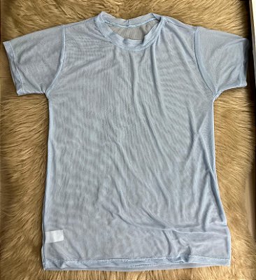 Blusa T-shirt Tule Cor Azul BB