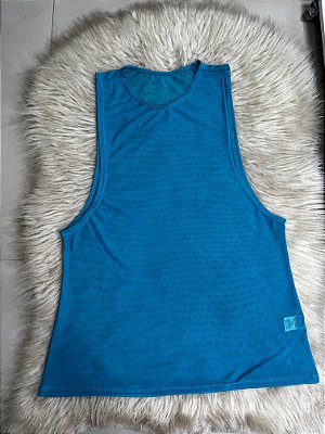 Blusa Regatão Tule Cor Verde Petróleo