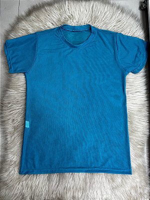 Blusa T-shirt Tule Cor Verde Petróleo