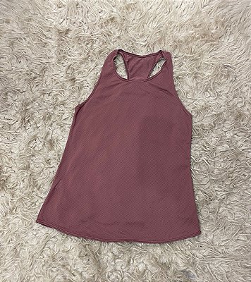 Blusa Regata Nadador Cor Marrom