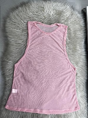 Blusa Regatão Tule Cor Rose