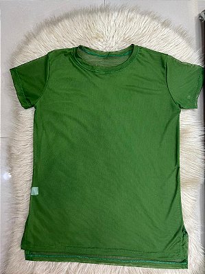 Blusa Mulet Tule Cor Verde Floresta