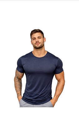 Camiseta Masculina Dry Fit Cor Preto