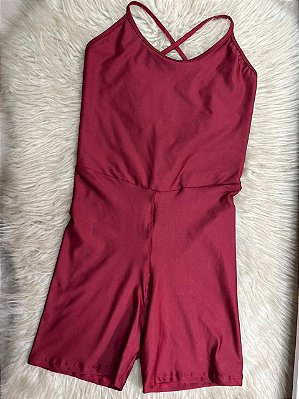 Macaquinho Cruzado Cor Marsala