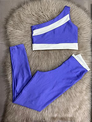 Conjunto Sofia Legging+Top Cor Lavanda+Off