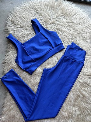 Conjunto Laycy Legging+Top Cor Azul Royal