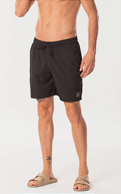 Short Masculino Stoff Liso Preto