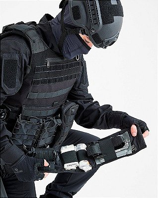Bolso Médico Invictus  Modular 1512 preto