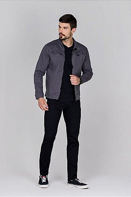 Calça Masculina Trich Jeans Slim 178 preto