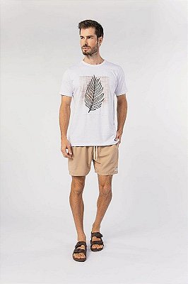Camiseta Stoff Take a Step 4016 Branco