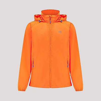 Jaqueta Impermeável Origin Laranja Neon Unissex 10 Mil mm Coluna Água