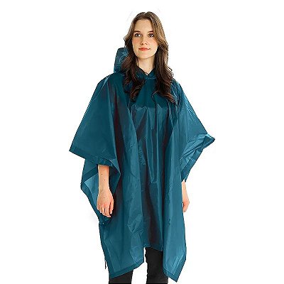 Poncho Impermeavel Coghlans Lightweight Rain Azul