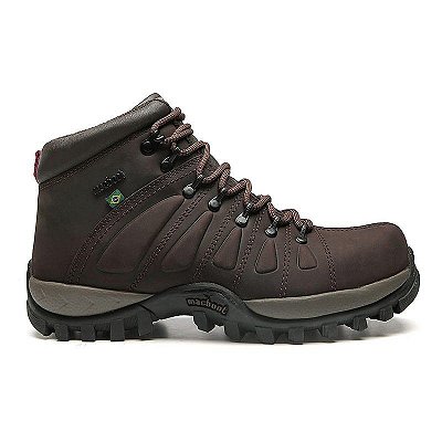 Bota De Segurança Cano Alto Uirapuru Macboot Com C.A0001 Café