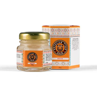 Brazilian Tiger White 30g – Pomada Natural Multialívio