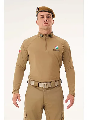 Combat Shirt OP Unissex PMSC Caqui Verão