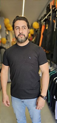 Camiseta Casual Acostamento Preto 2000