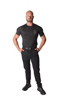 Camiseta Polícia Penal Manga Curta Unissex Preto