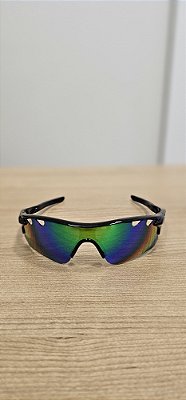 Óculos Esportivo Preto com Lente Colorida 28150
