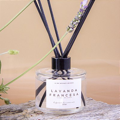 Difusor de Lavanda Francesa com Pimenta Rosa 240 ml