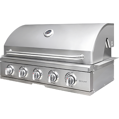 Churrasqueira a Gás Alluma Essential em Inox de Embutir - 5 Queimadores - A500ESS