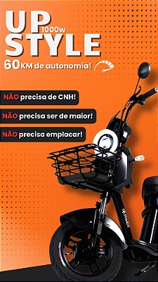 UP STYLE 1000W 60KM DE AUTONOMIA