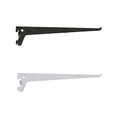 Suporte Simples de Prateleira para Trilho Cremalheira
