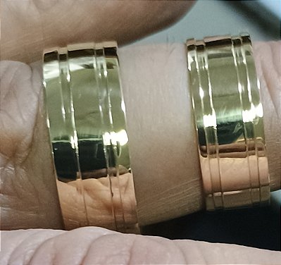 Aliança em ouro 18k