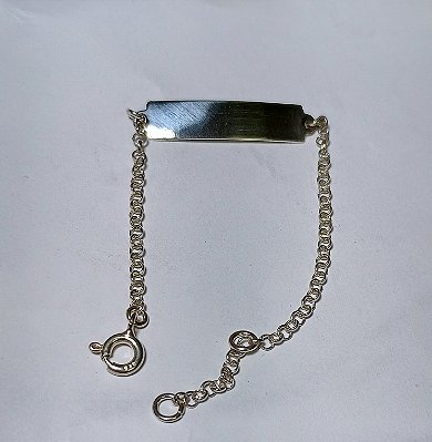 Pulseira  de criança em Prata legítima 950