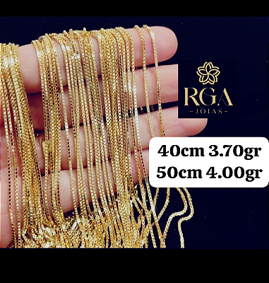 Corrente em ouro 18k masculino
