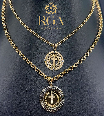 Conjunto em ouro 18k