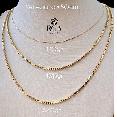 Corrente em ouro 18k