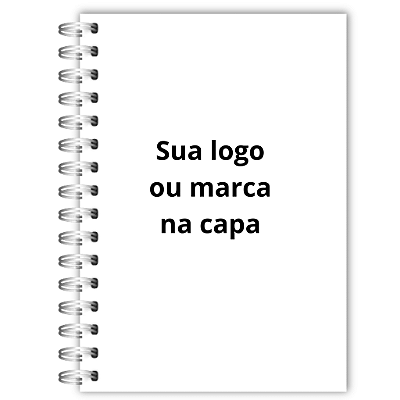 Agenda de Atendimento: Seu Logo ou Marca na Capa