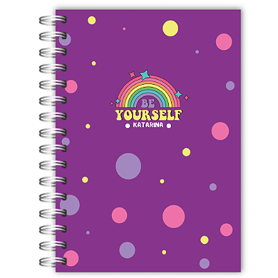 Caderno: Be Yourself - Bolas