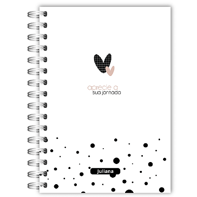 Caderno: Bolhas P&B